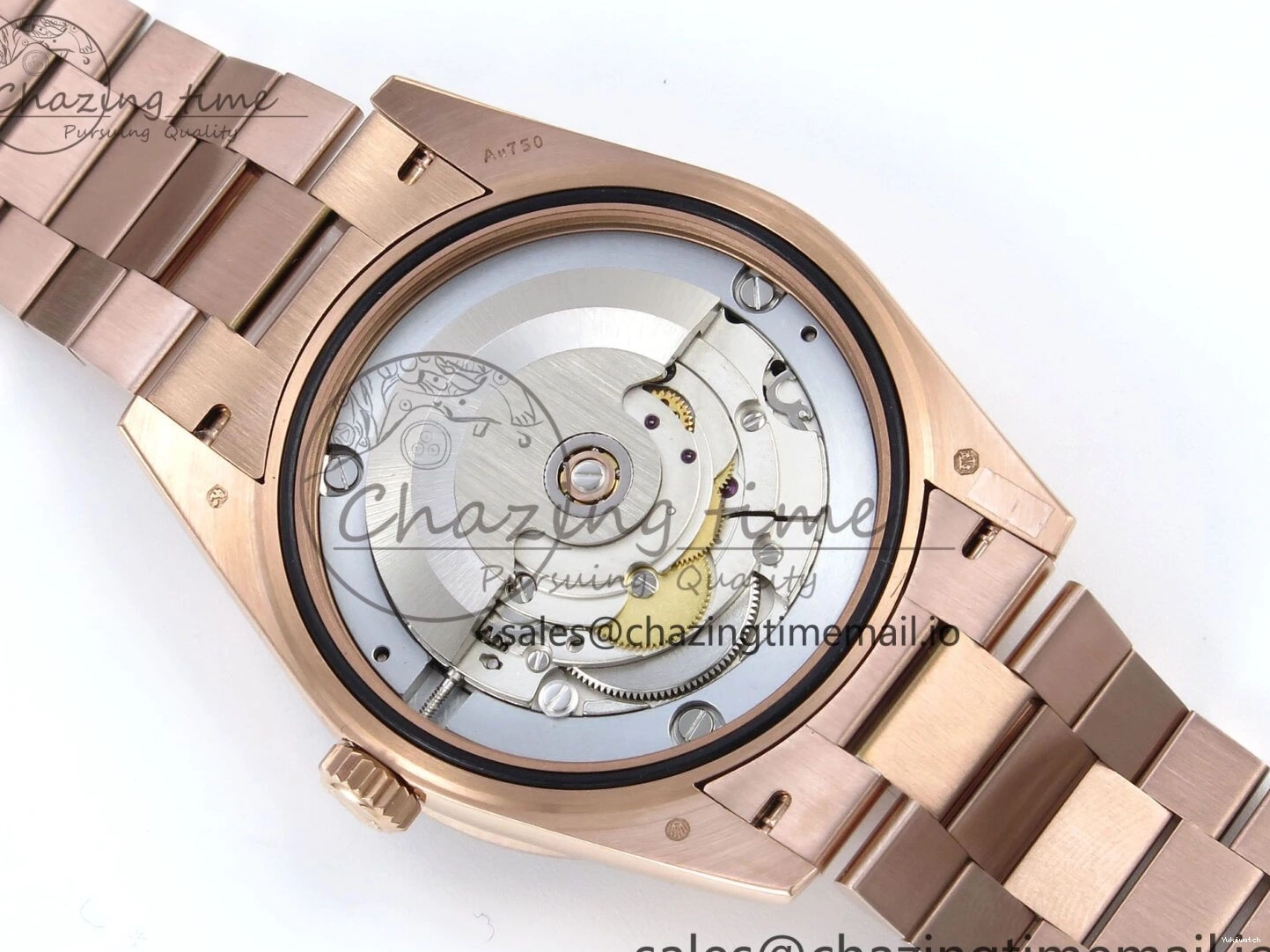 Roman on Weight) DayDate Best Green Dial President V5 A2836 1:1 Bracelet Edition 40 Bezel RG QF Diamonds (Gain 0111